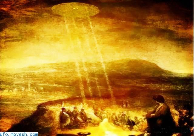 基督教画作中频现UFO，难道基督和上帝均为神级文明的化身？