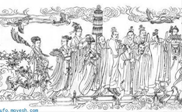 古代所记载的贯月槎、仙槎，可能就是现在我们所说的ufo