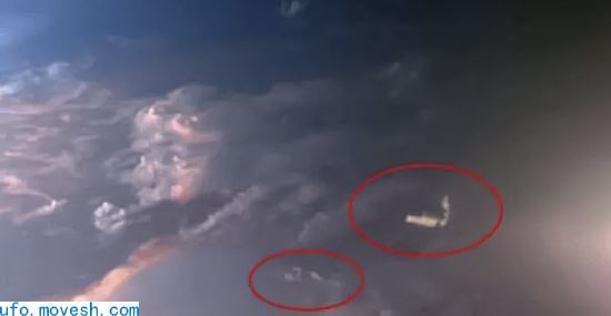 NASA直播中发现巨型UFO 体积巨大约有数百英里大小