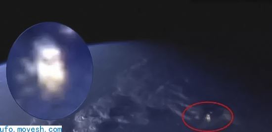 NASA直播中发现巨型UFO 体积巨大约有数百英里大小