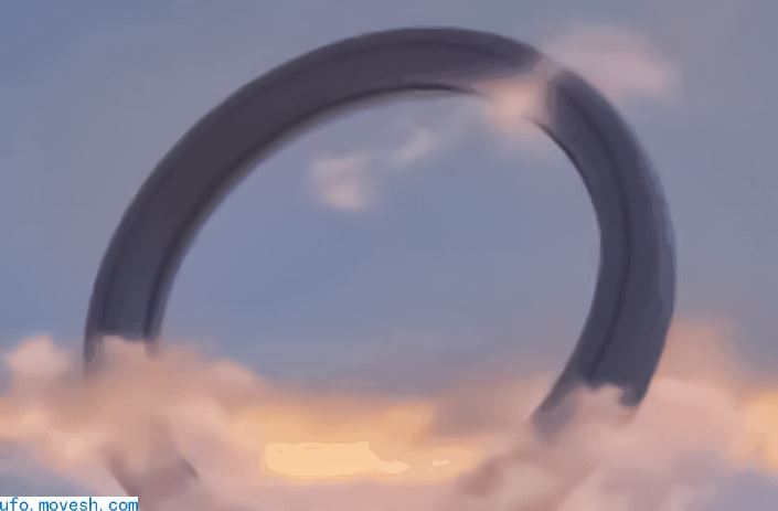 神秘不明飞行物出现在天空，疑似UFO在发射信息，看后超出认知