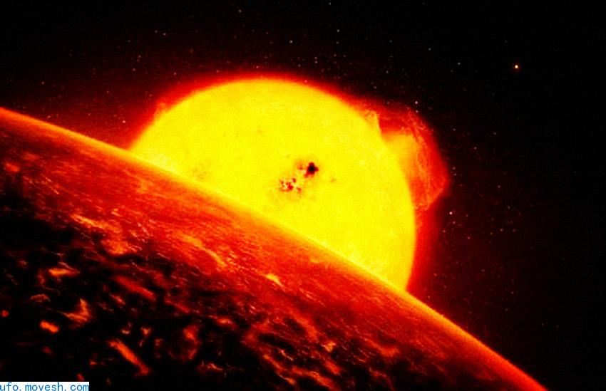 科学家发现一颗会“燃烧”的行星, UFO专家: 或为超级文明的飞船?