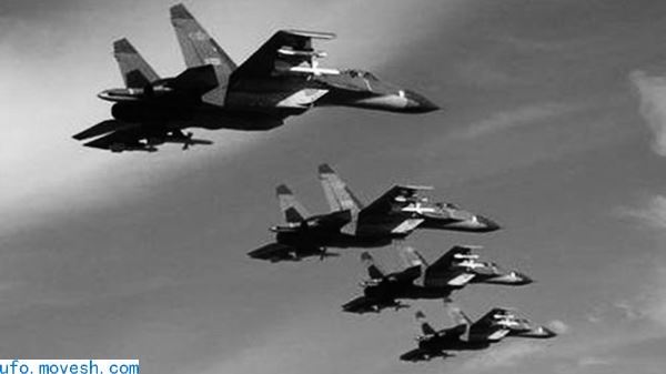中国空军击落UFO，损失多架战机
