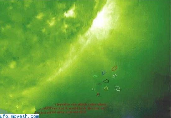 太阳表面惊现过哪些UFO？