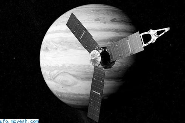 美国航天局NASA公布木星两极照 布满巨型风暴