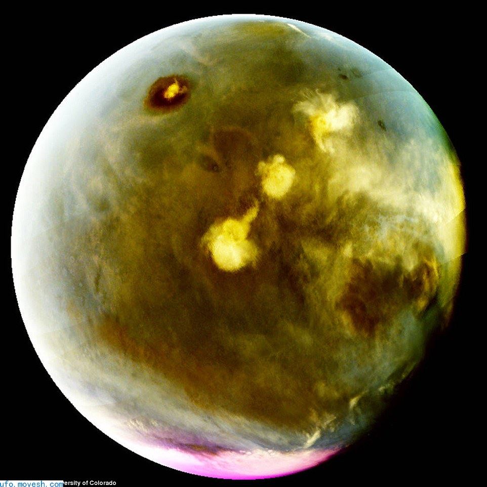 NASA拍到火星南极高清照片 景象奇异惊人