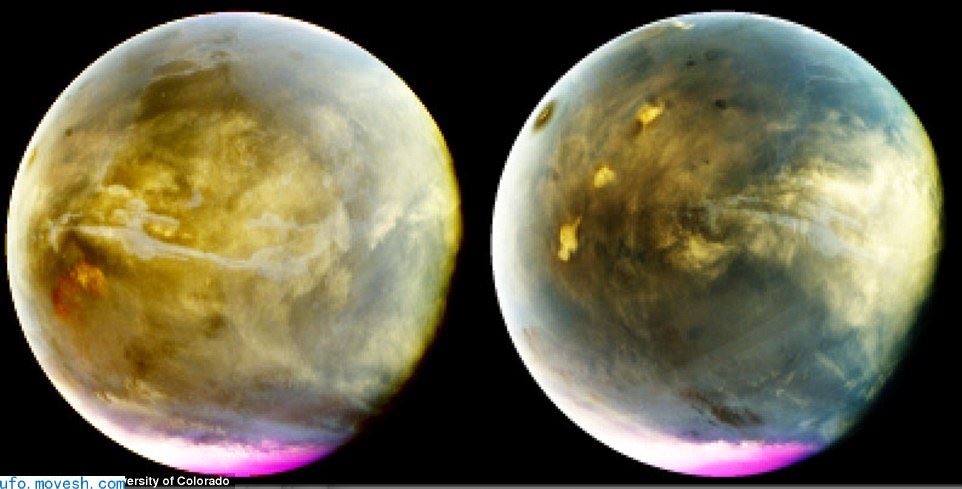 NASA拍到火星南极高清照片 景象奇异惊人