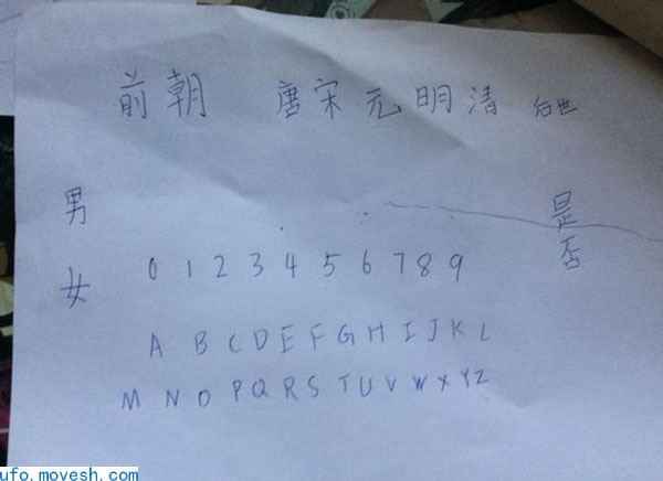 笔仙真的存在么？